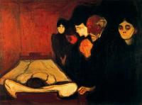 Munch, Edvard - By the Deathbed